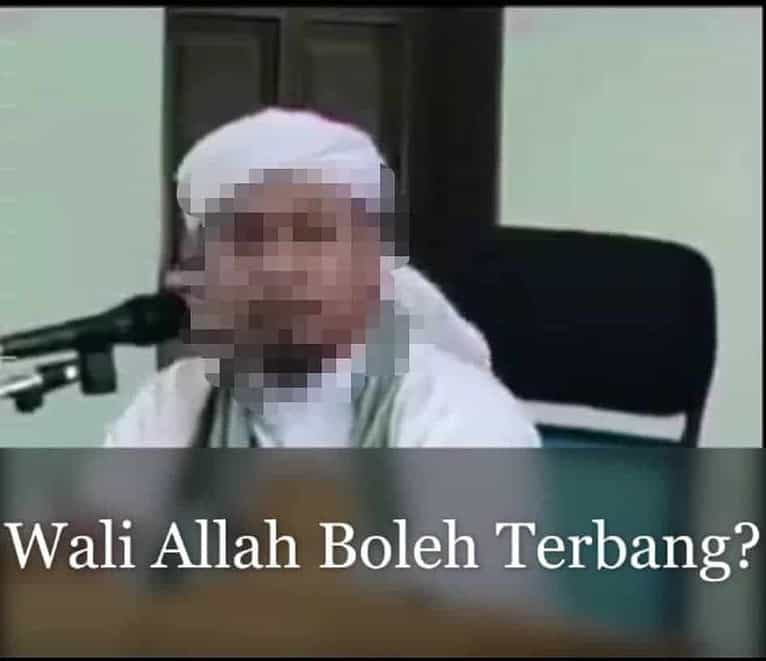 WALI ALLAH BOLEH TERBANG?