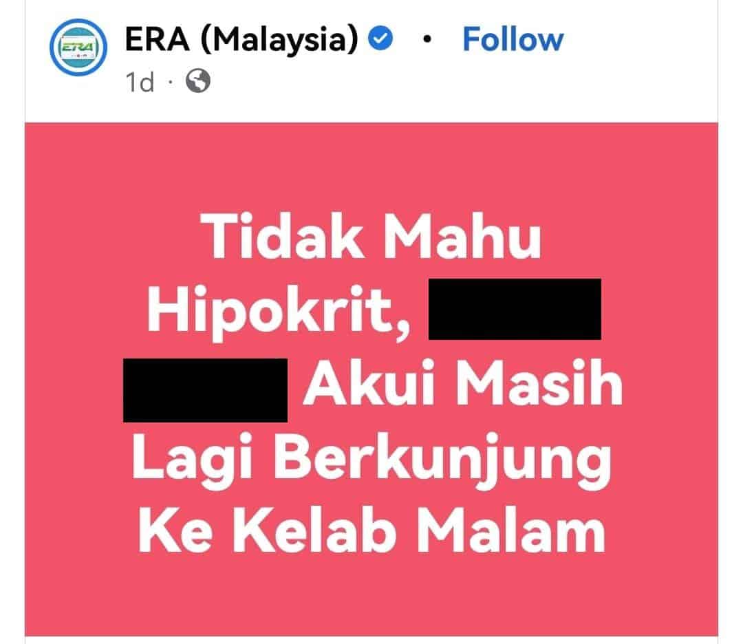 MAKSIAT: PERLU MALU ATAU JANGAN HIPOKRIT?