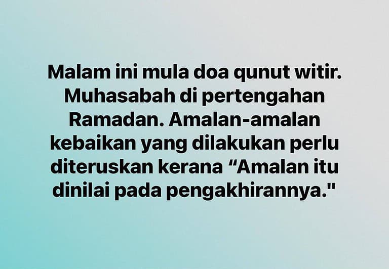 DOA QUNUT WITIR