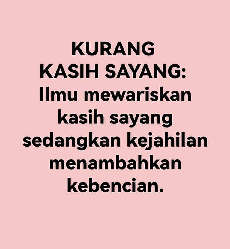 KURANG KASIH SAYANG