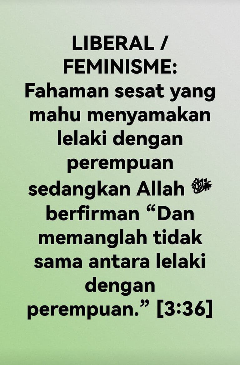 LIBERAL / FEMINISME