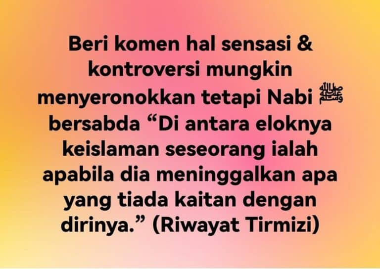 BERI KOMEN ISU SENSASI & KONTROVERSI