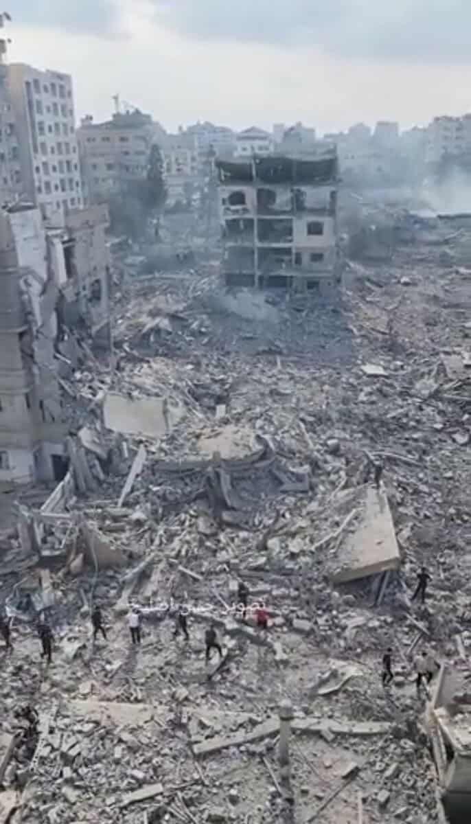 Serangan balas tentera Yahudi Israel ke atas Gaza, Palestin