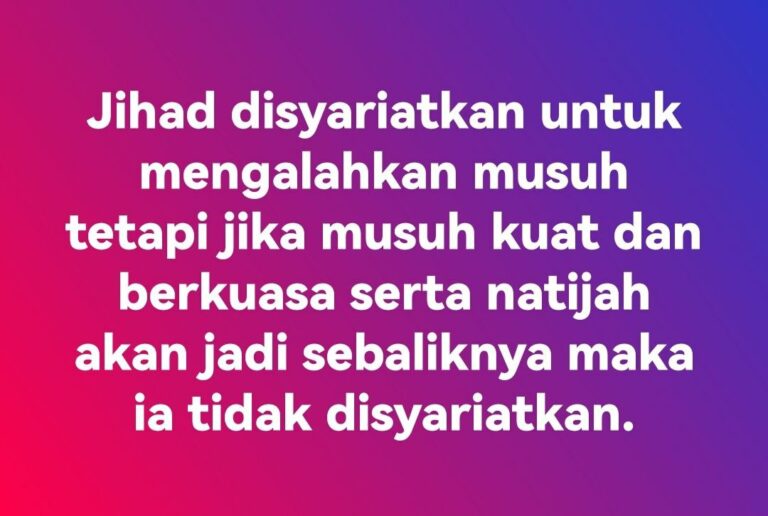 MENJAUHI FITNAH AKHIR ZAMAN