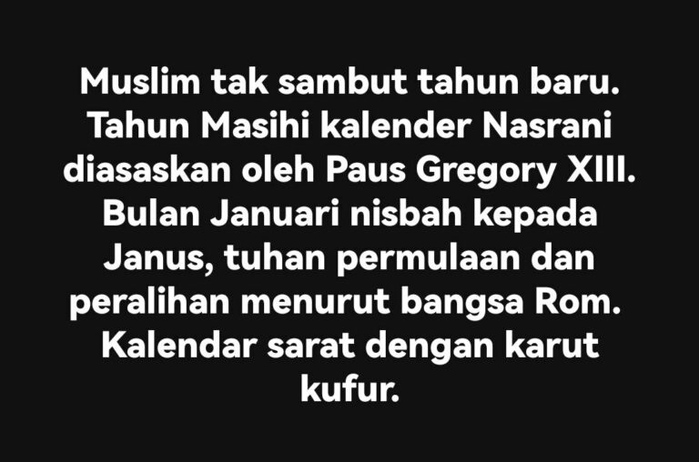 TAHUN BAHARU MASIHI
