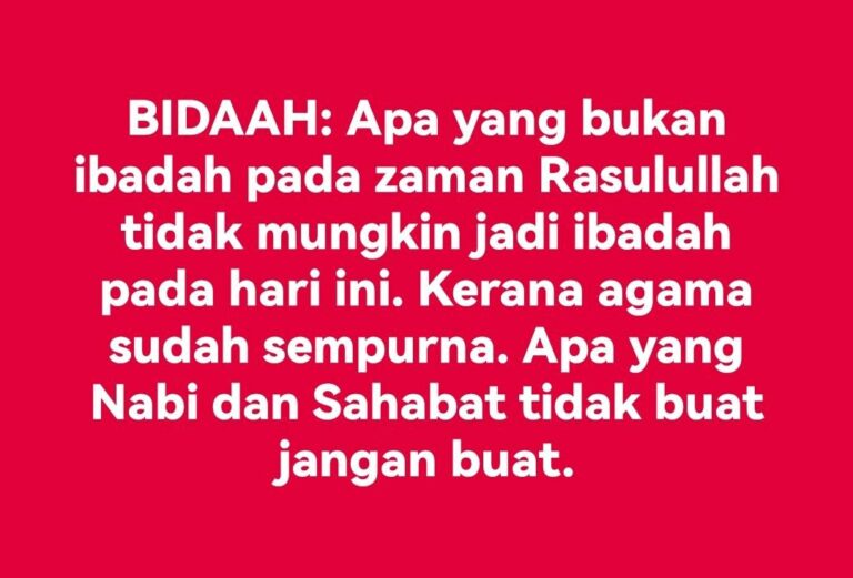 BIDAAH